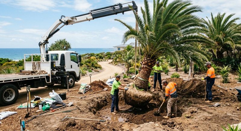 Palm Tree Planting in Ventura County, CA